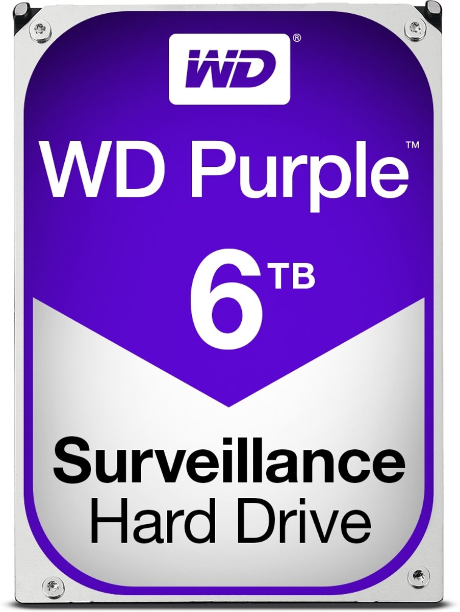 WD Purple - Interne harde schijf - 6 TB