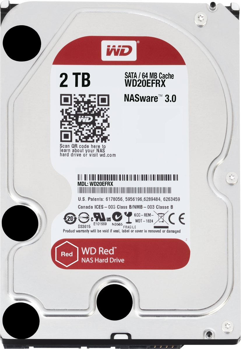 WD Red - Interne harde schijf - 2 TB