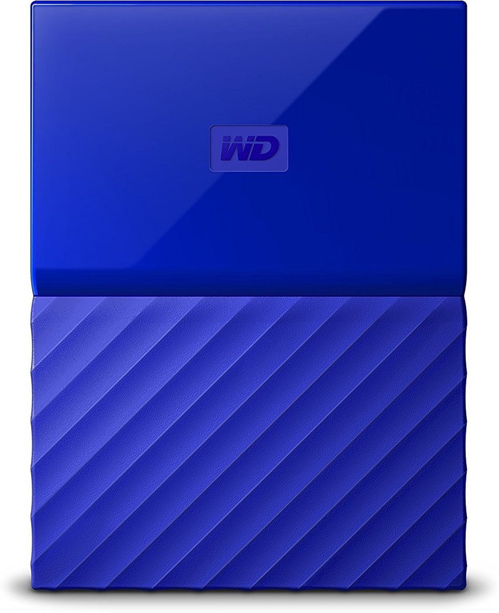 Western Digital My Passport 2000GB Blauw externe harde schijf