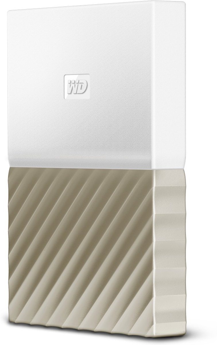 Western Digital My Passport Ultra externe harde schijf 1000 GB Goud, Wit