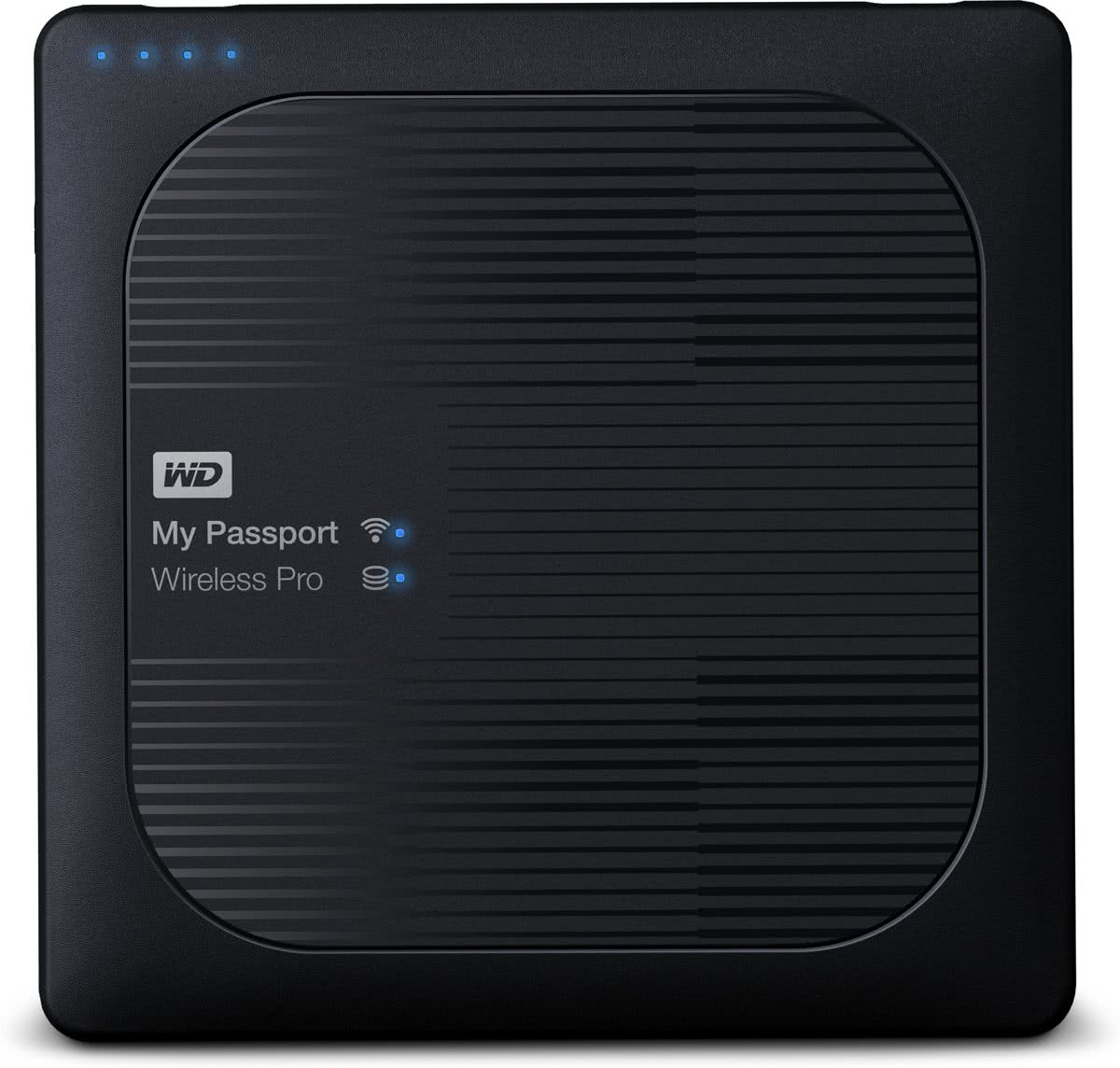 Western Digital My Passport Wireless Pro Externe draadloze HDD 1TB Zwart