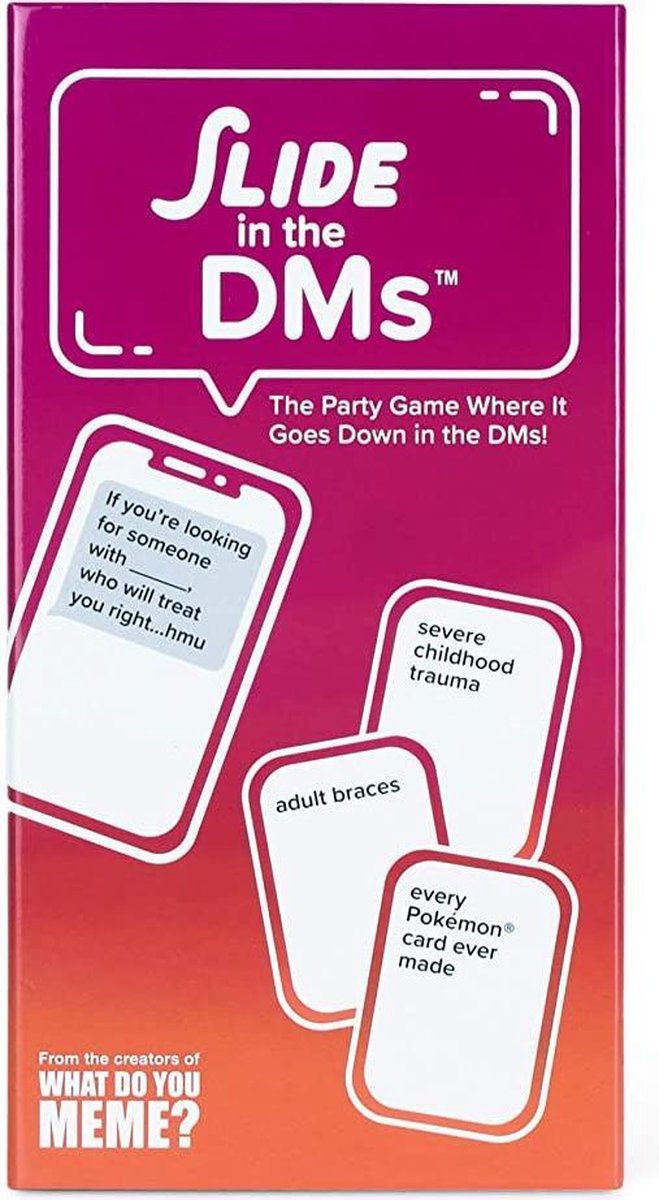 Slide in the DMs Party Game