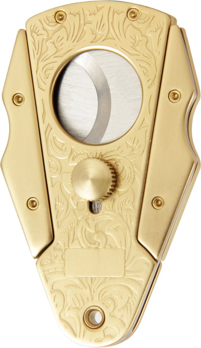 What Men Want - Sigaren Knipper - S-cut - Sigaren Schaar - Sigaren Cutter - Motief - Goud - Gold