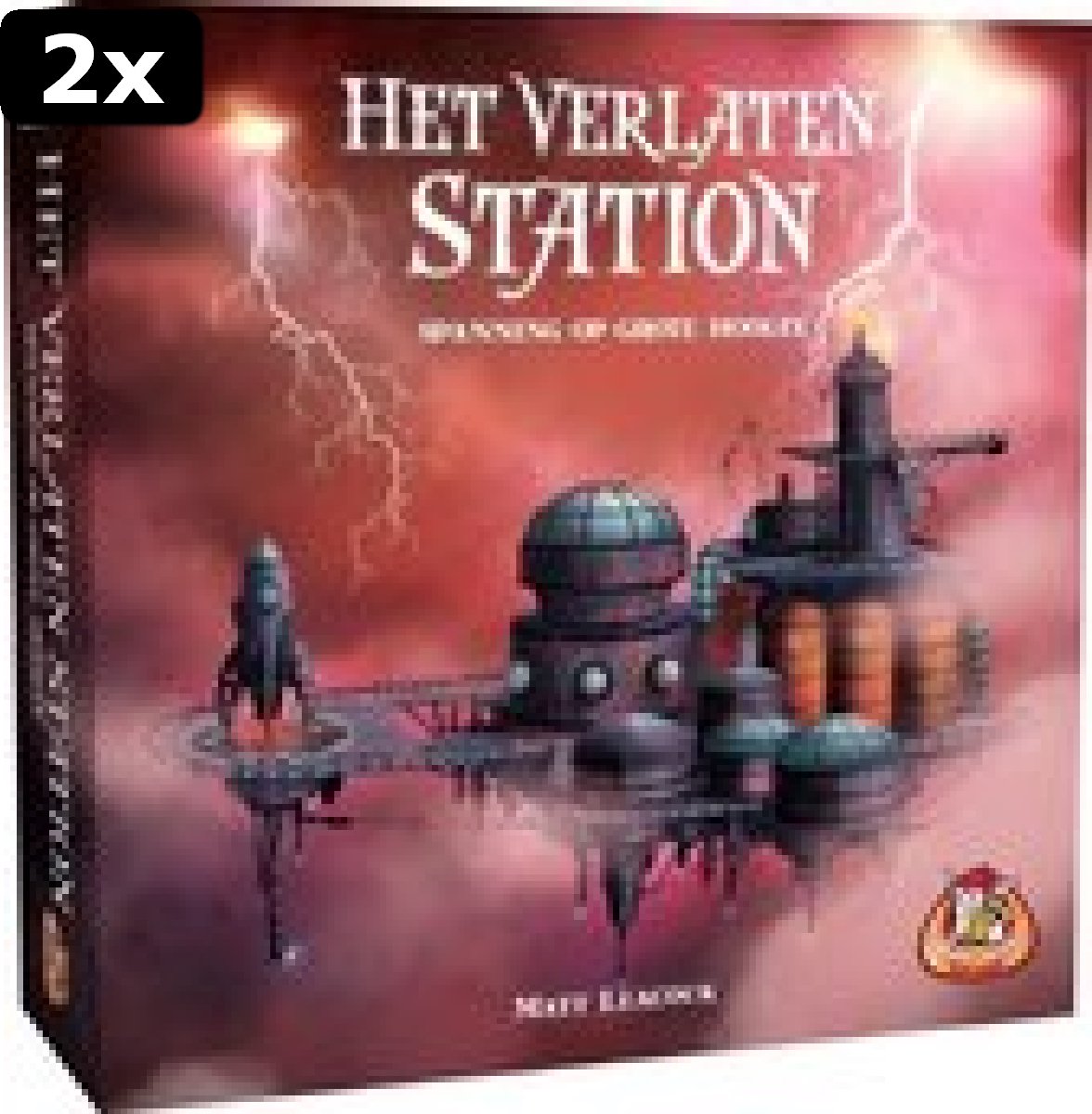 2x White Goblin Games Gezelschapsspel Het Verlaten Station