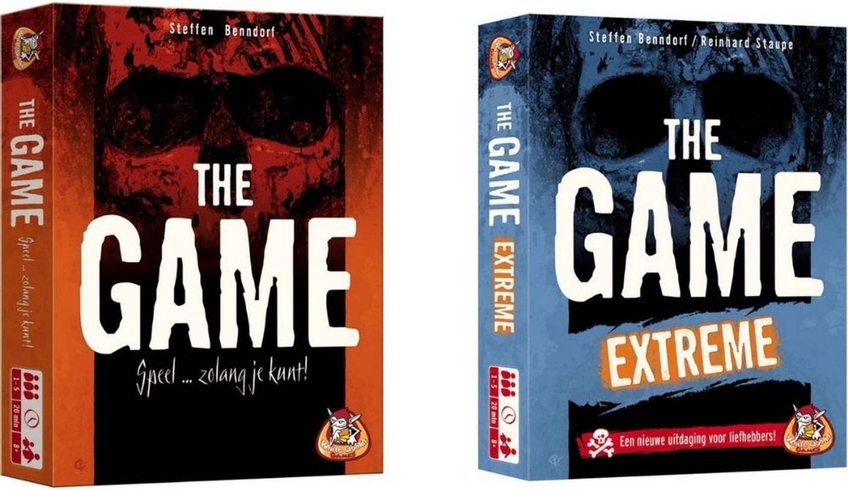 Spellenbundel - Kaartspel - 2 stuks - The Game & The Game Extreme