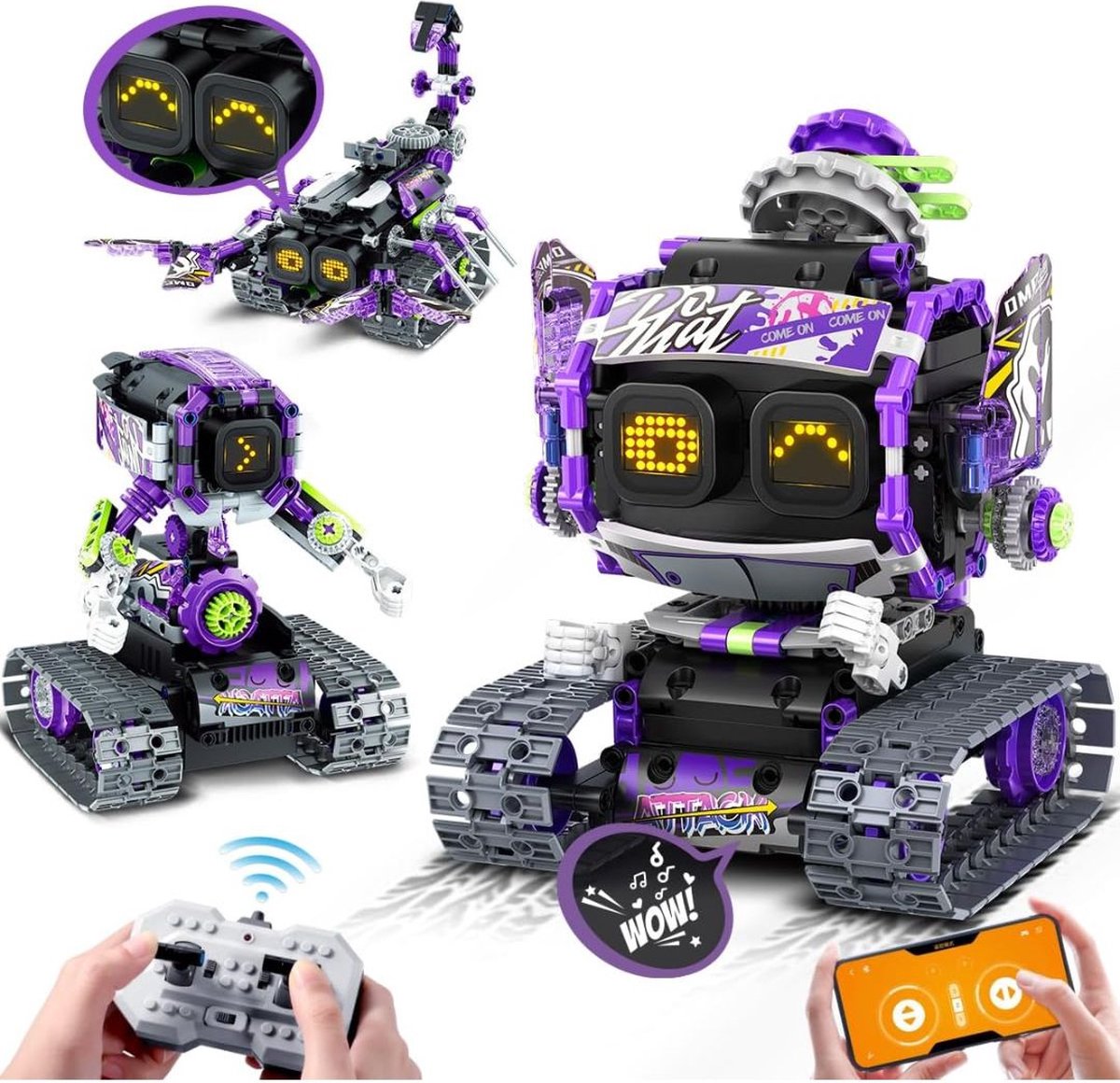   Robot Bouwpakket - Modelbouw Volwassenen - Kinderspeelgoed - Multicolor