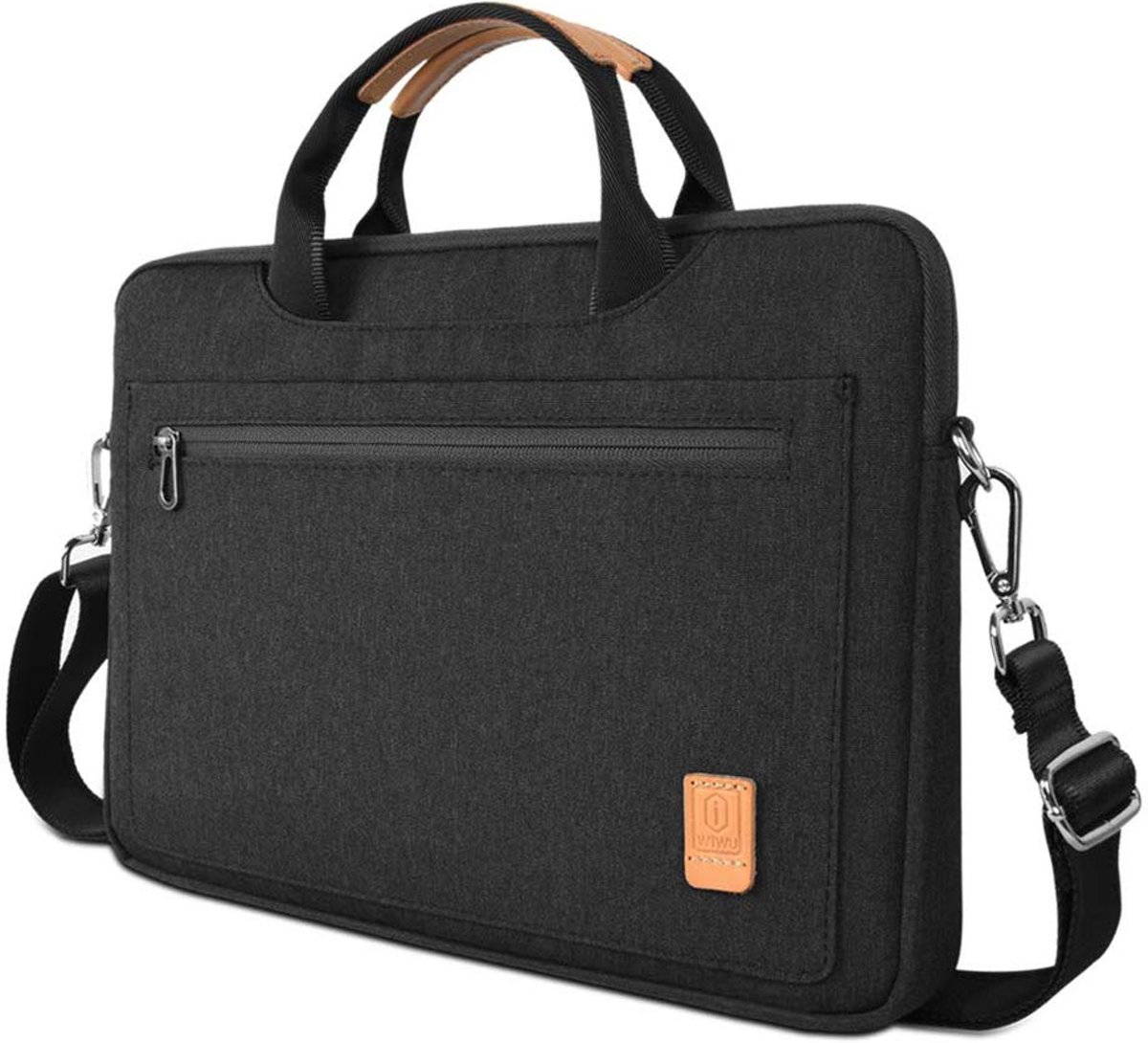 HP Elitebook Laptop Tas - 13.3 inch Pioneer Waterafstotende laptoptas met schouderband - Zwart