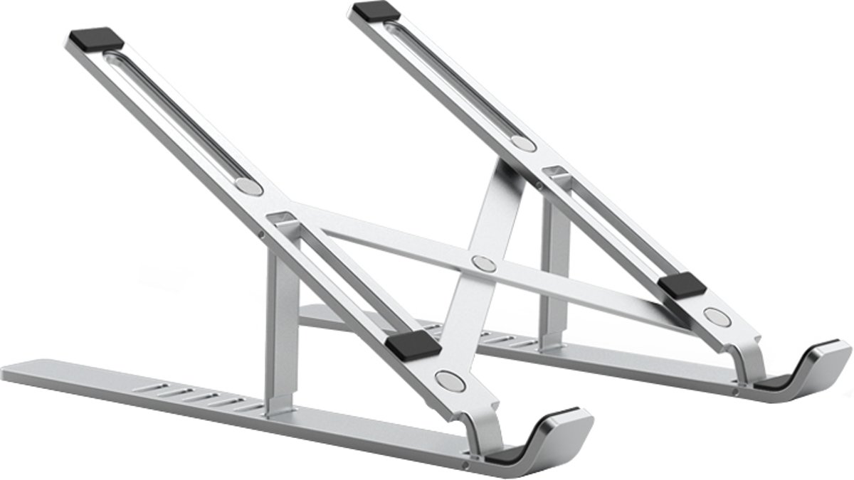 WiWU - Universele Ergonomische Aluminium Laptop standaard - 11.6 tot 15.4 inch - Zilver