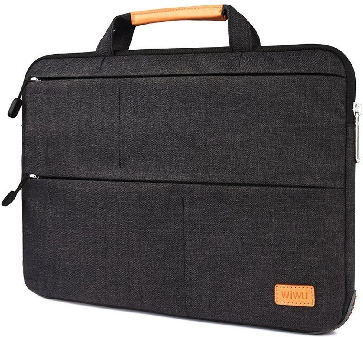 WiWu - 13.3 inch Laptophoes Smart Stand Laptop Sleeve - Zwart