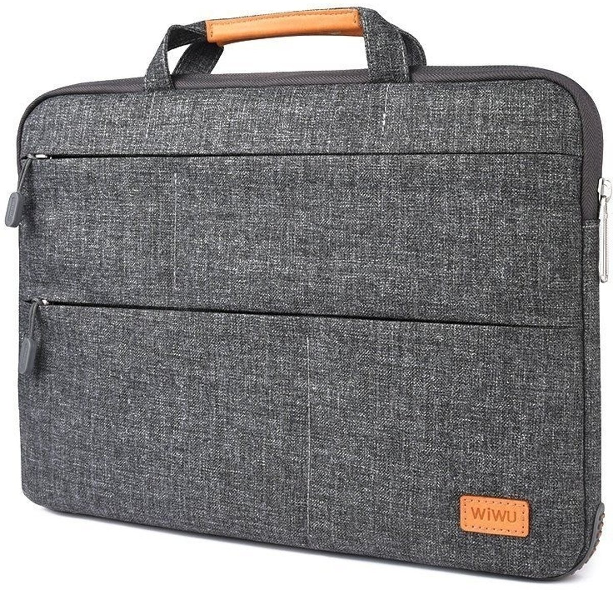 WiWu - Laptop sleeve 15.4 inch - Smart Stand Laptoptas - Grijs