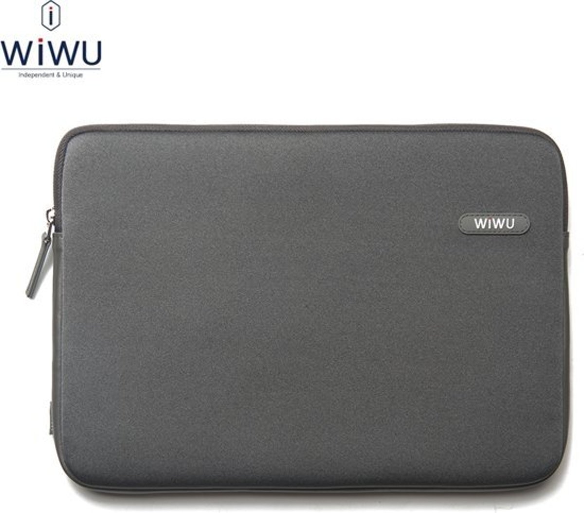 WiWu - MacBook Air 13-inch (2010-2017) Hoes - Sleeve Classic Grijs