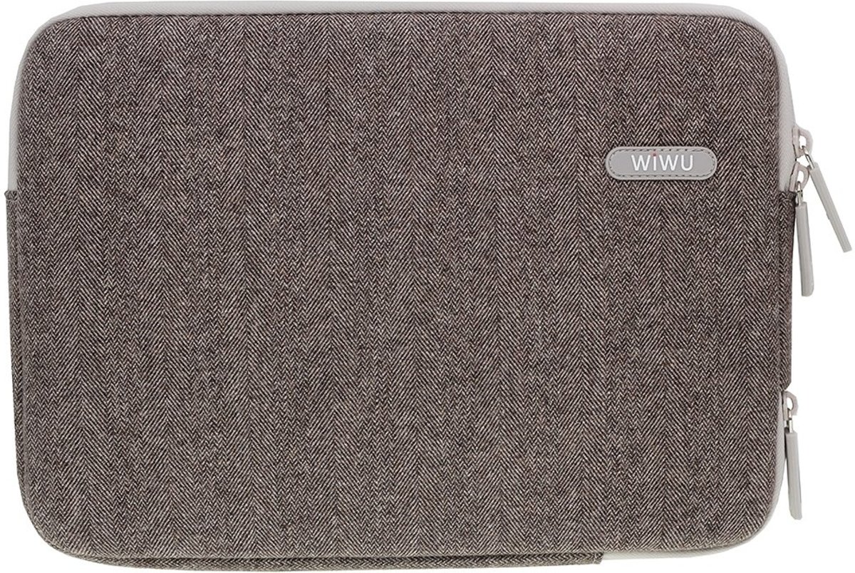 WiWu - MacBook Pro Retina 15-inch (2013-2015) Hoes - Sleeve London Classic Bruin