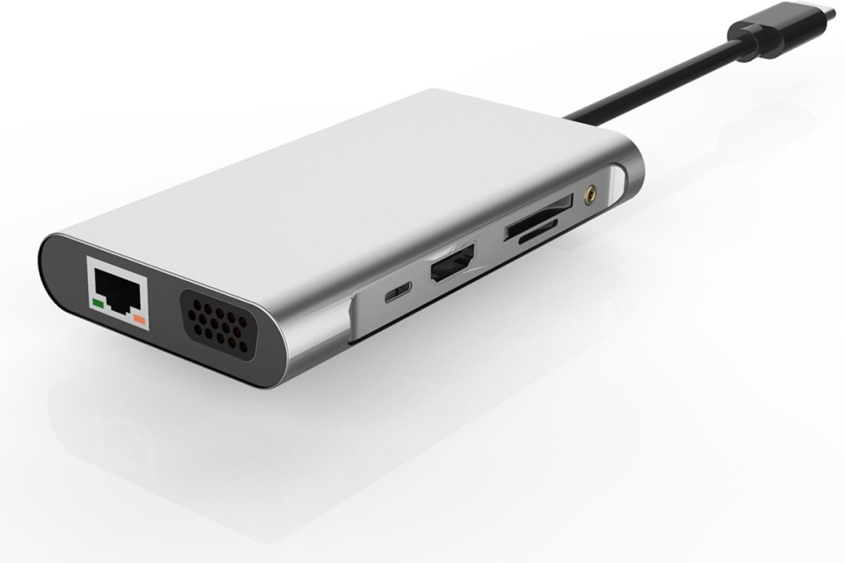 Wiwu Apollo USB-C Hub 10 in 1 Unibody Design / Aluminum Case