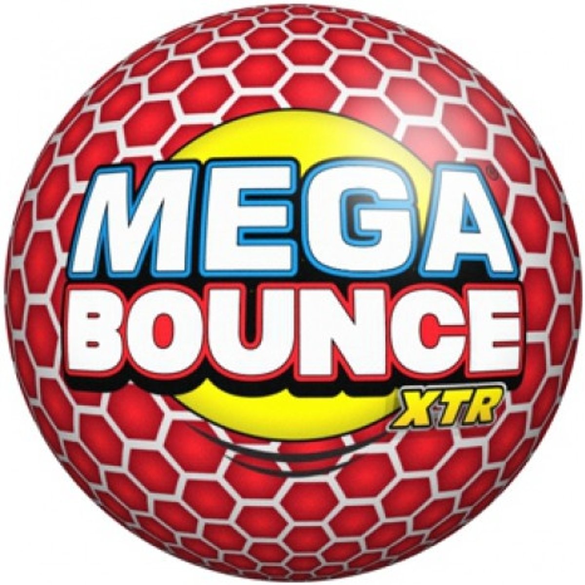 Wicked Stuiterbal Mega Bounce Xtr 7 Cm Rood 68 Gram