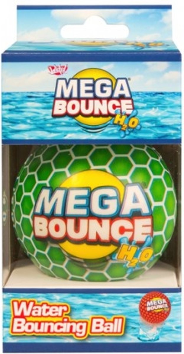 Wicked Waterbal Mega Bounce H2o 7 Cm Groen 29 Gram