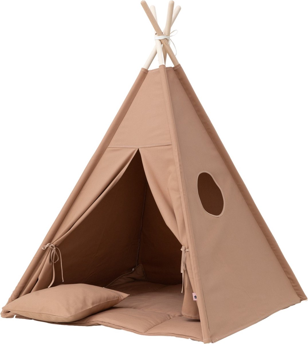 Indian - Tipi - Warm Beige - beige - stof - katoen