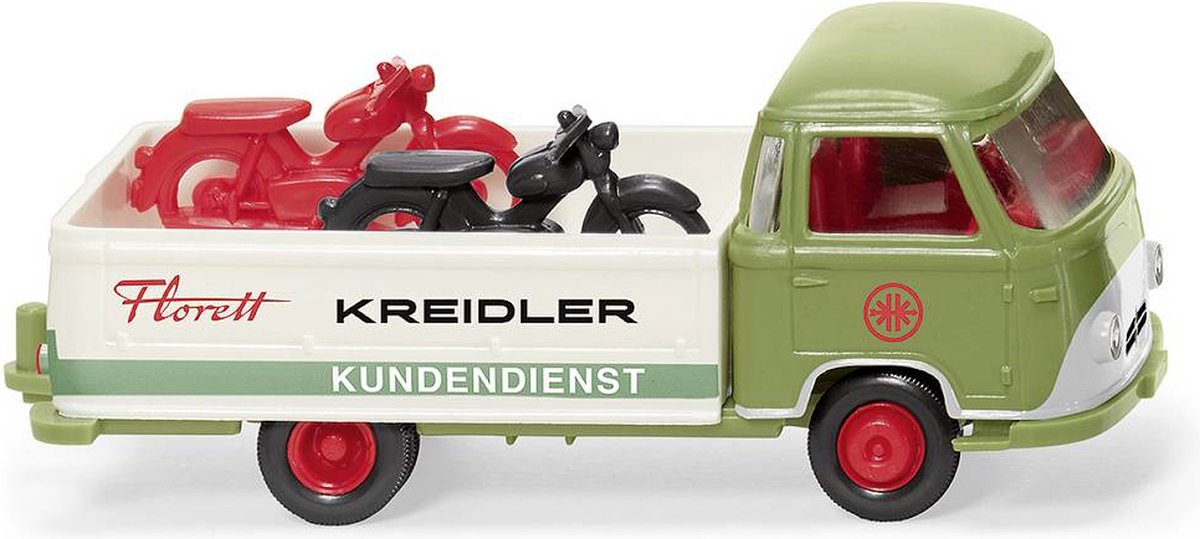 Wiking 0270 02 H0 Vrachtwagen Borgward Pritzwagen „Kreidler klantenservice”