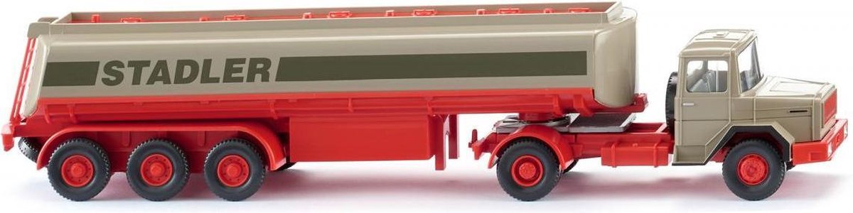 Wiking Miniatuurauto Magirus Deutz 1:87 Beige/rood