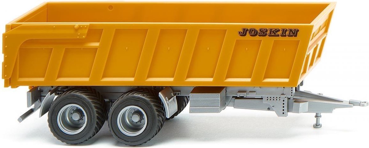 Wiking Miniatuurkipper Joskin Trailer 1:87 Geel