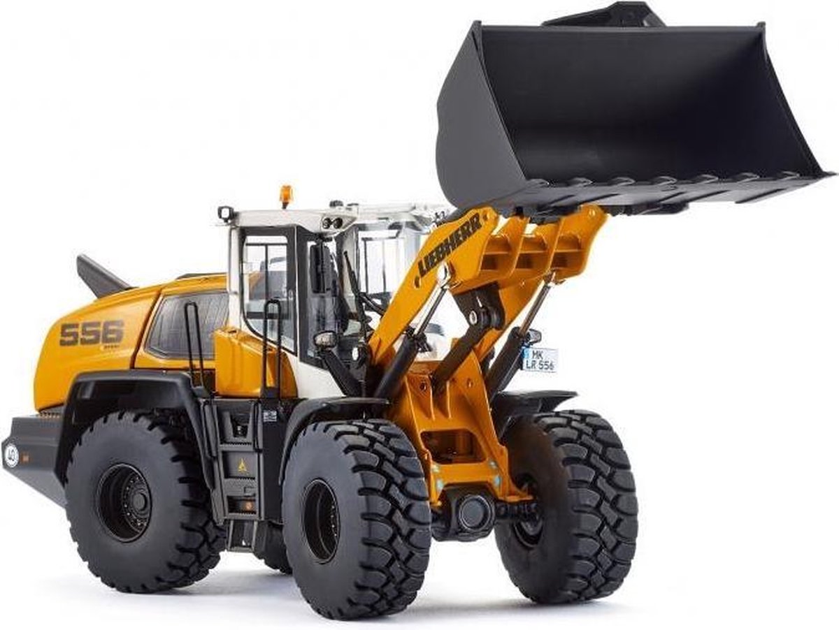 Wiking Miniatuurwiellader Liebherr L 556 Zink 1:32 Oranje