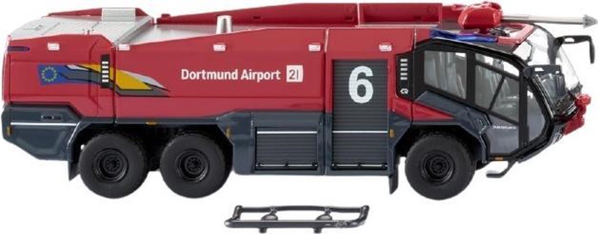 miniatuurauto Rosenbauer FLF Panther 6x6 1:87 rood