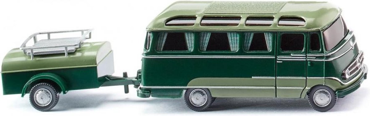 miniatuurbusje MB O 319 Cabrio 1:87 groen