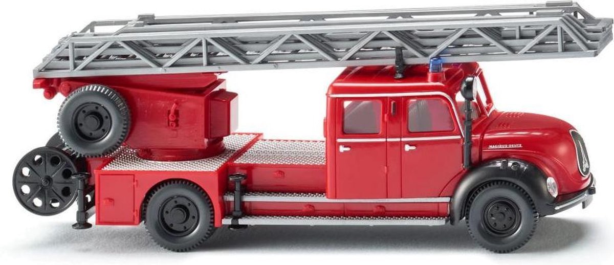 miniatuurladderwagen Magirus DL 25h 1:87 rood