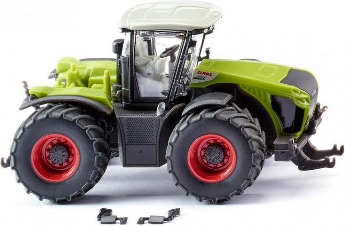 miniatuurtractor Claas Xerion 4500 1:87 groen