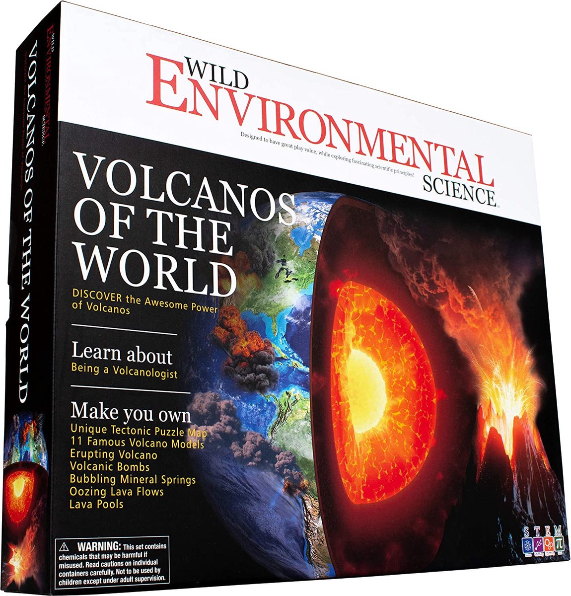 Wild Environmental Science - Volcanoes of The World - Vulkanen van de Wereld