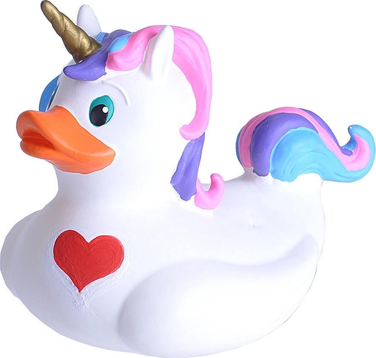 Wild Republic Badeendje Unicorn Meisjes 10 Cm Wit/roze