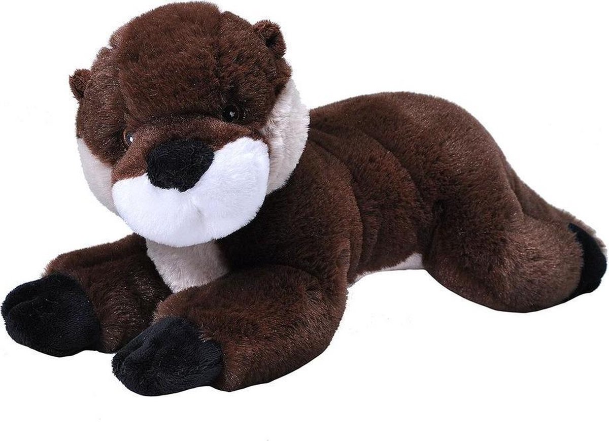 Wild Republic Knuffel Otter Junior 30 Cm Pluche Bruin