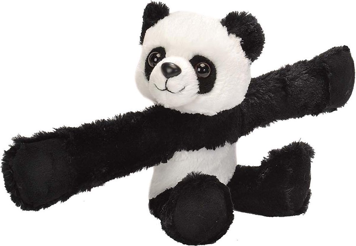 Wild Republic Knuffel Panda Junior 20 Cm Pluche Zwart/wit