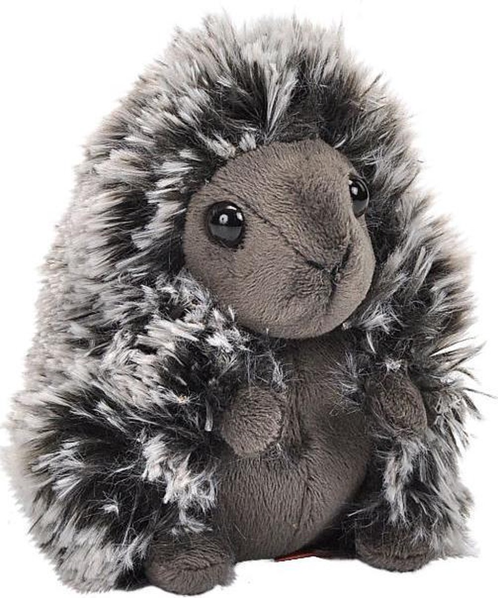 Wild Republic Knuffel Stekelvarken Junior 11 Cm Pluche Grijs