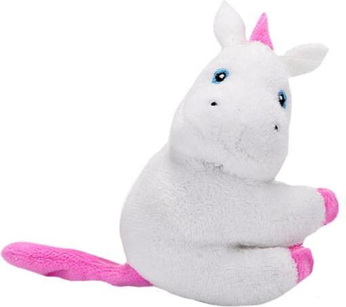 Wild Republic Knuffel Unicorn Junior 12 Cm Pluche Wit/roze