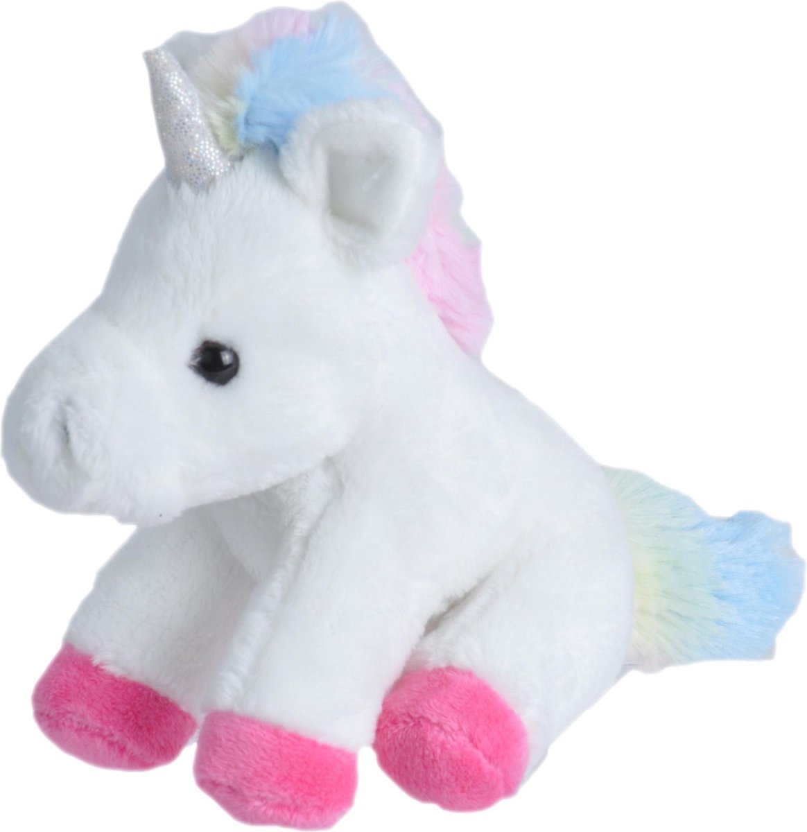 Wild Republic Knuffel Unicorn Meisjes 13 Cm Pluche Wit