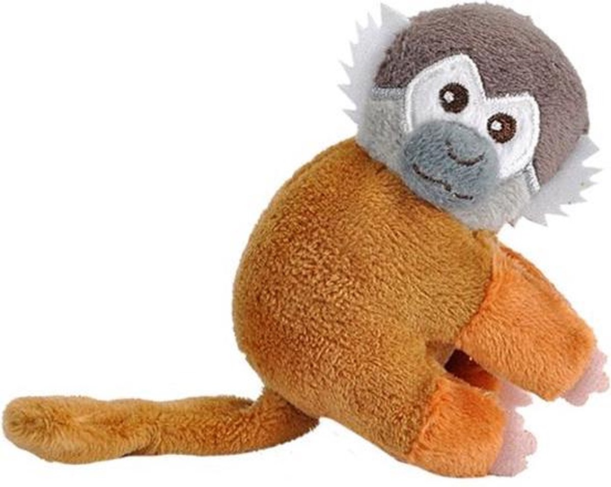 Wild Republic Knuffelaap Squirrel Junior Pluche Bruin One-size