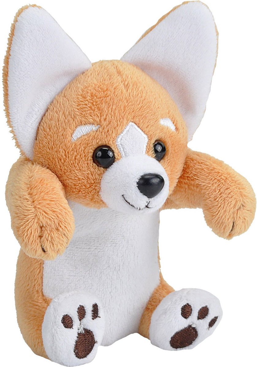 Wild Republic Knuffelcorgi Junior 13 Cm Pluche Bruin/wit