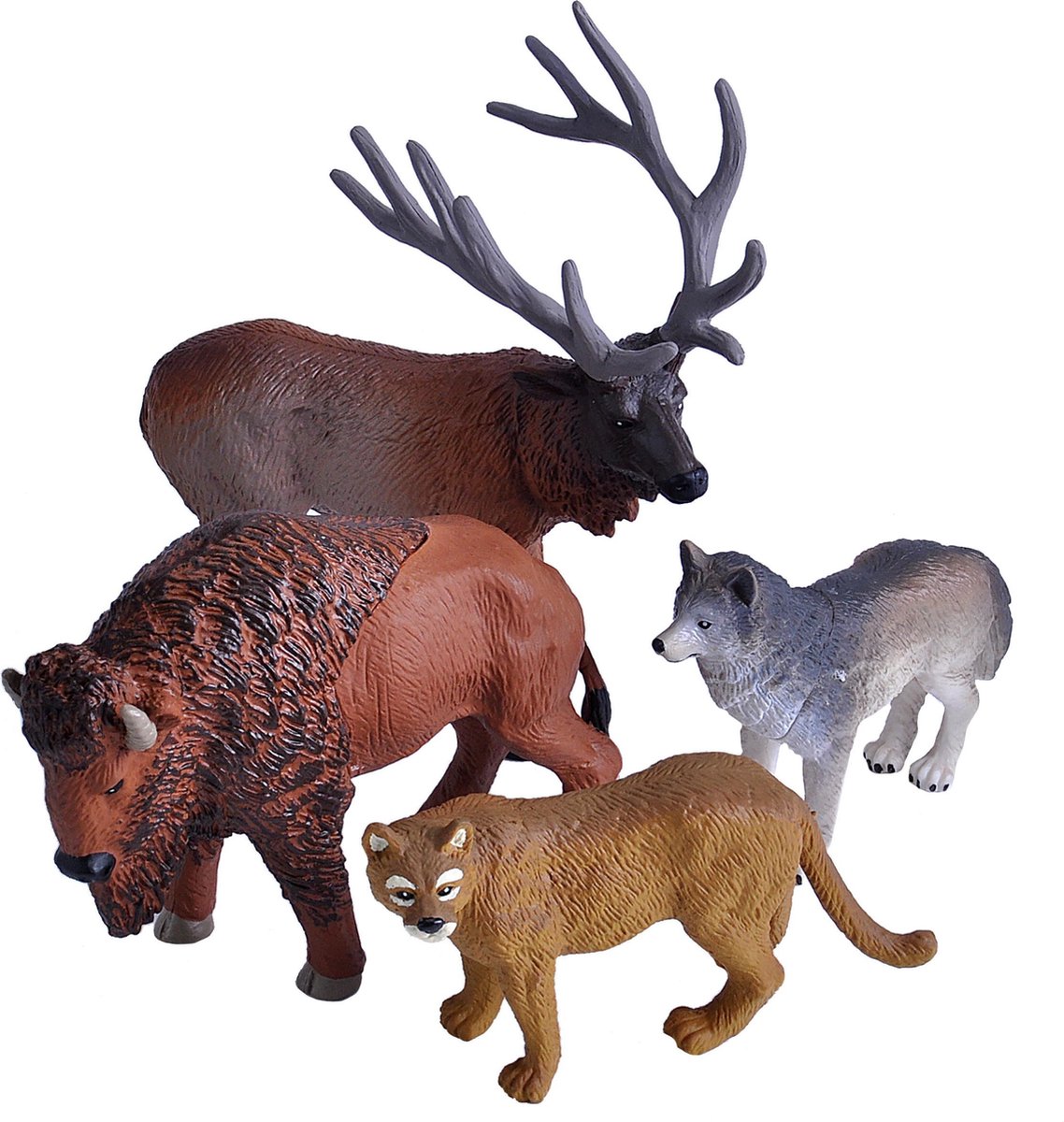 Wild Republic Speelfiguren Wilderness Collection Junior 4-delig