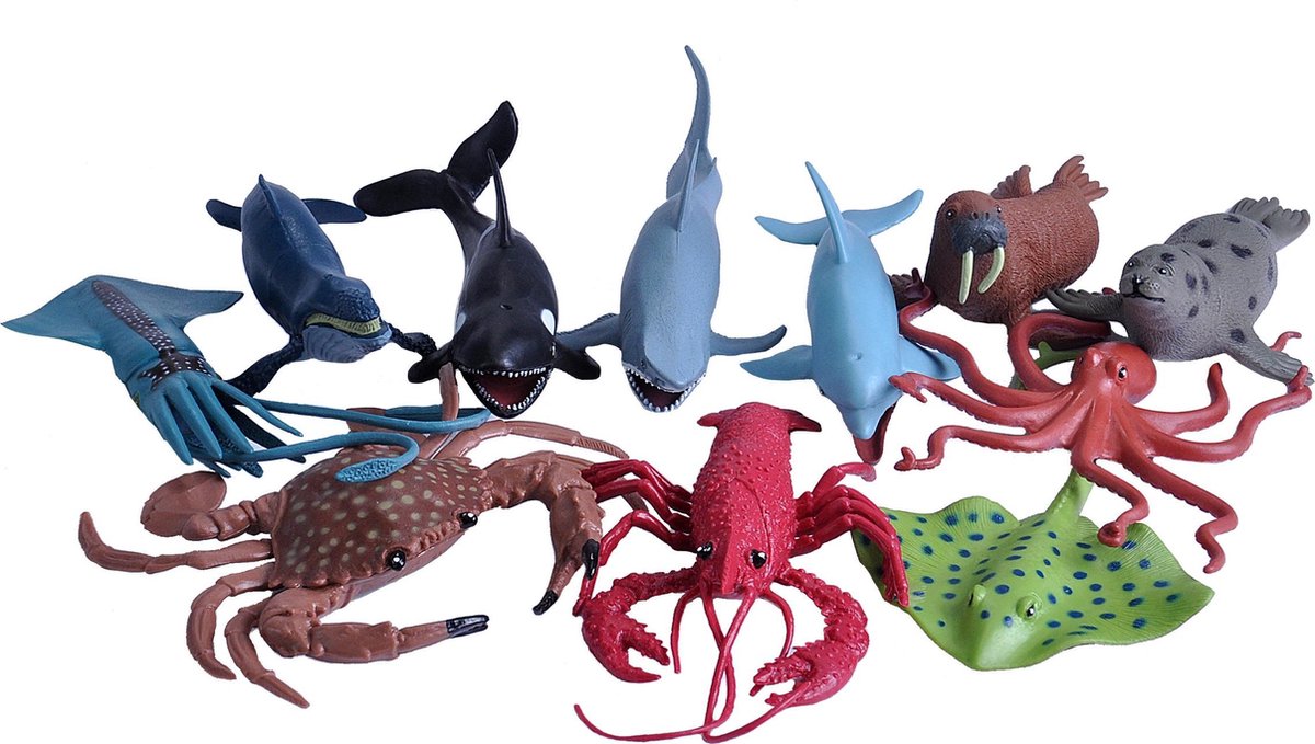 Wild Republic Speelfiguren Zeedieren Junior 11-delig