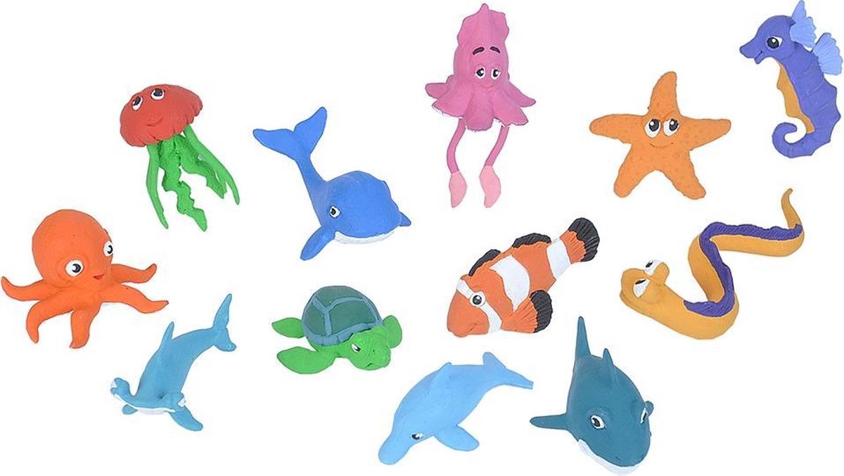 Wild Republic Speelfiguren Zeedieren Junior 12-delig