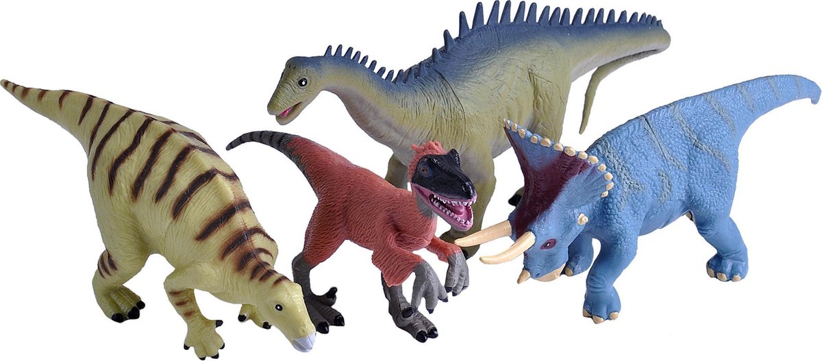 Wild Republic Speelset Collection Dinosaur Junior 4-delig