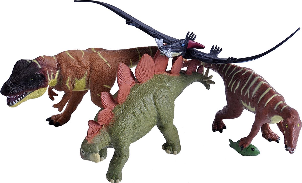 Wild Republic Speelset Dinosaur Collection Junior 4-delig