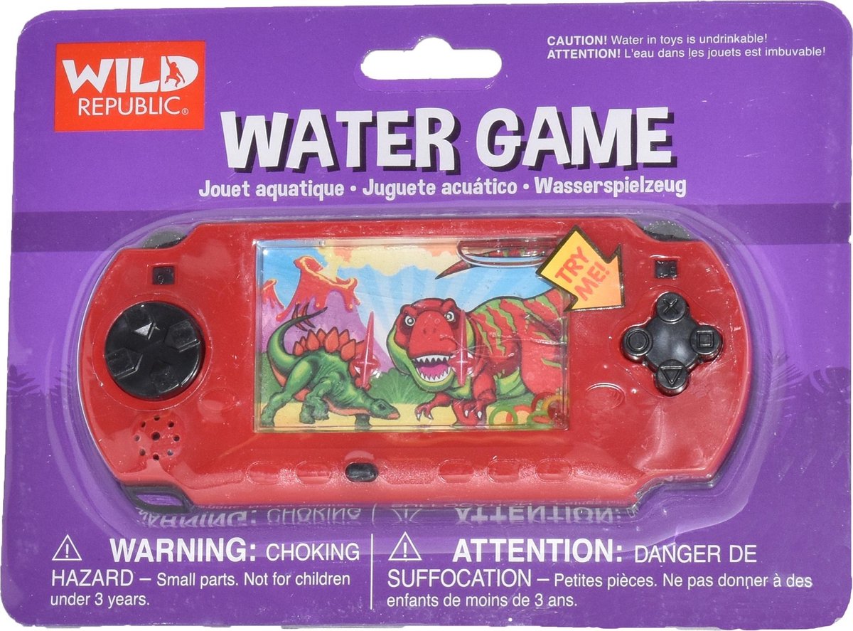 Wild Republic Watergame Dino Junior 15,2 X 7,6 Cm Rood