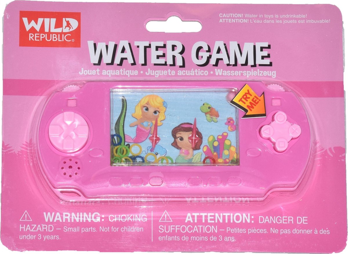 Wild Republic Watergame Mermaid Junior 15,2 X 7,6 Cm Roze