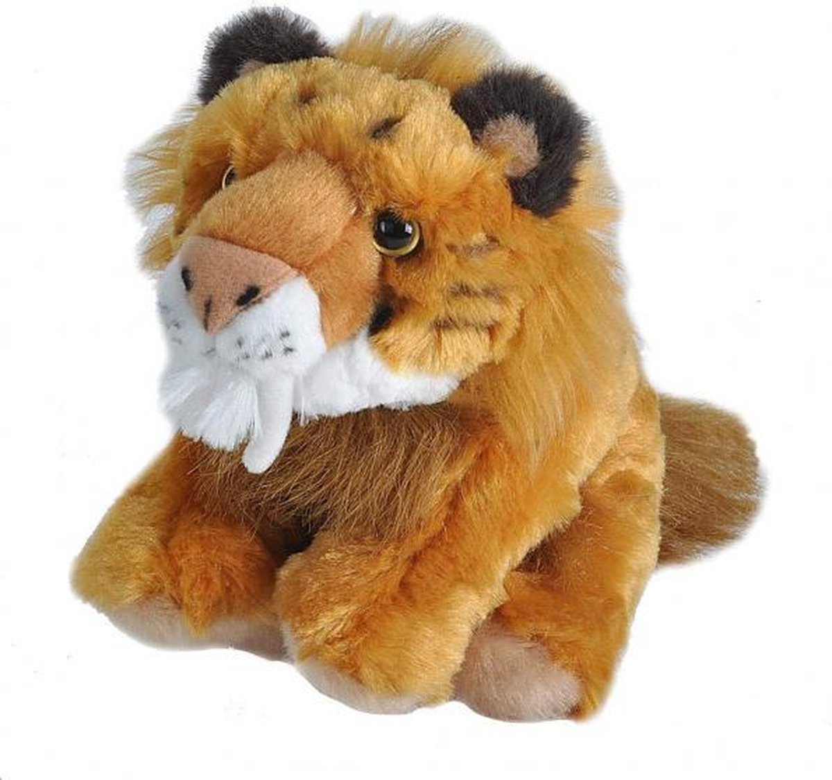 knuffel Cuddlekins smilodon 20 cm pluche bruin