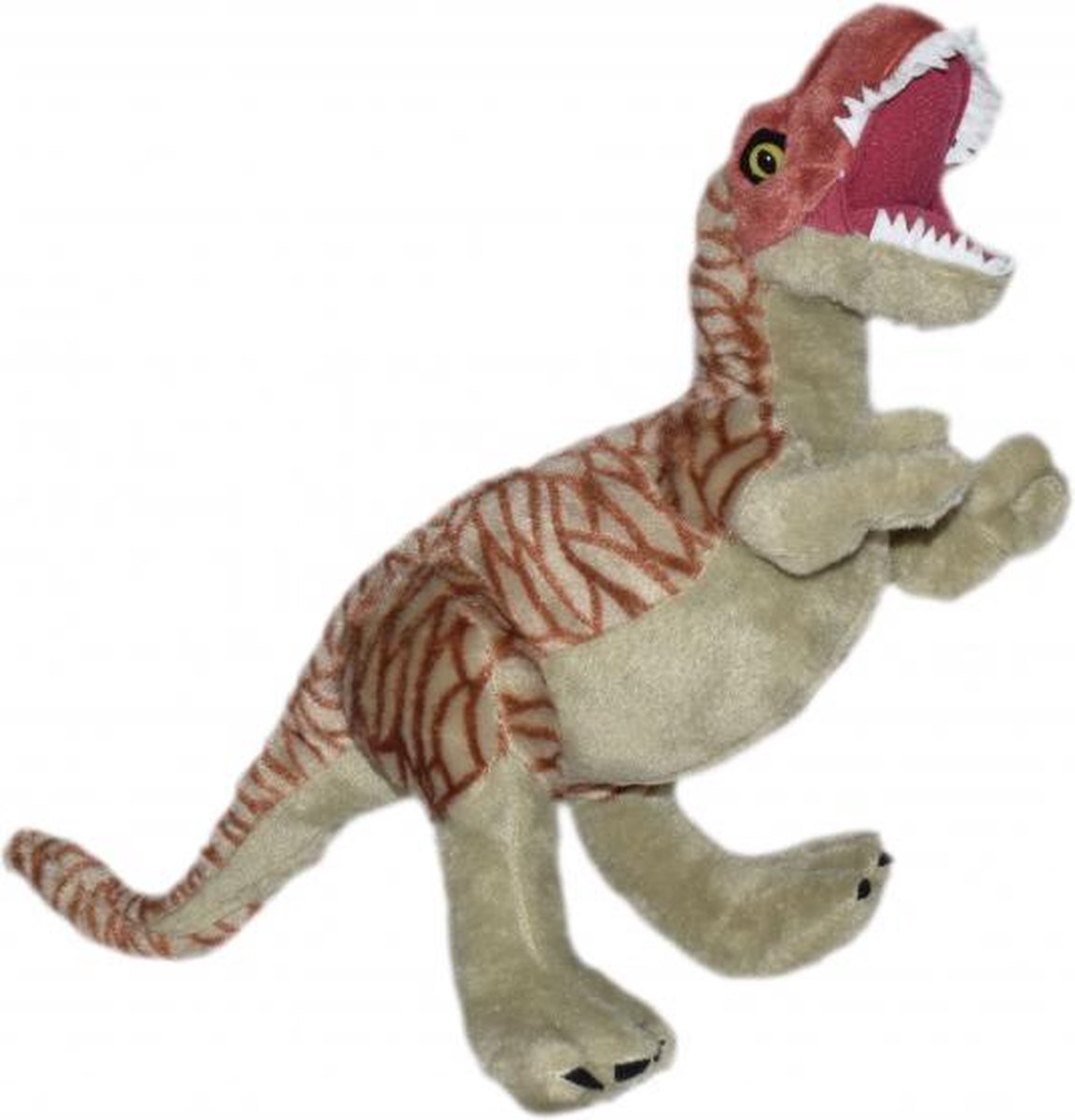 knuffel NHM T-rex 48 cm pluche bruin