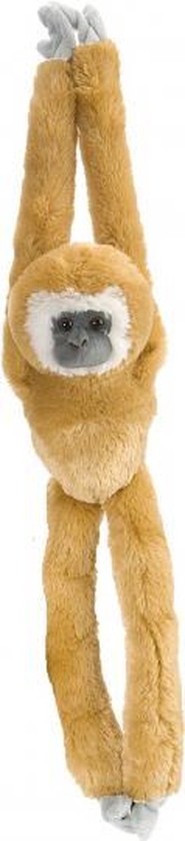 knuffel Withand gibbon 51 cm pluche lichtbruin