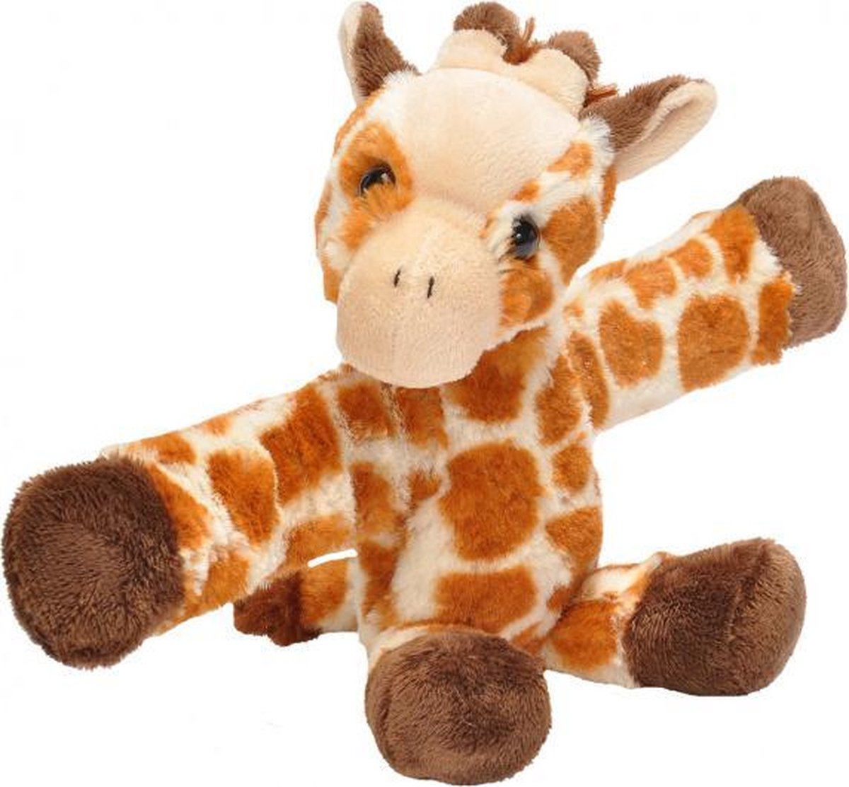 knuffel giraffe junior 20 cm pluche beige/bruin