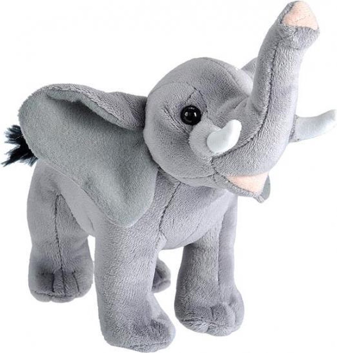 knuffel olifant 20 cm pluche grijs