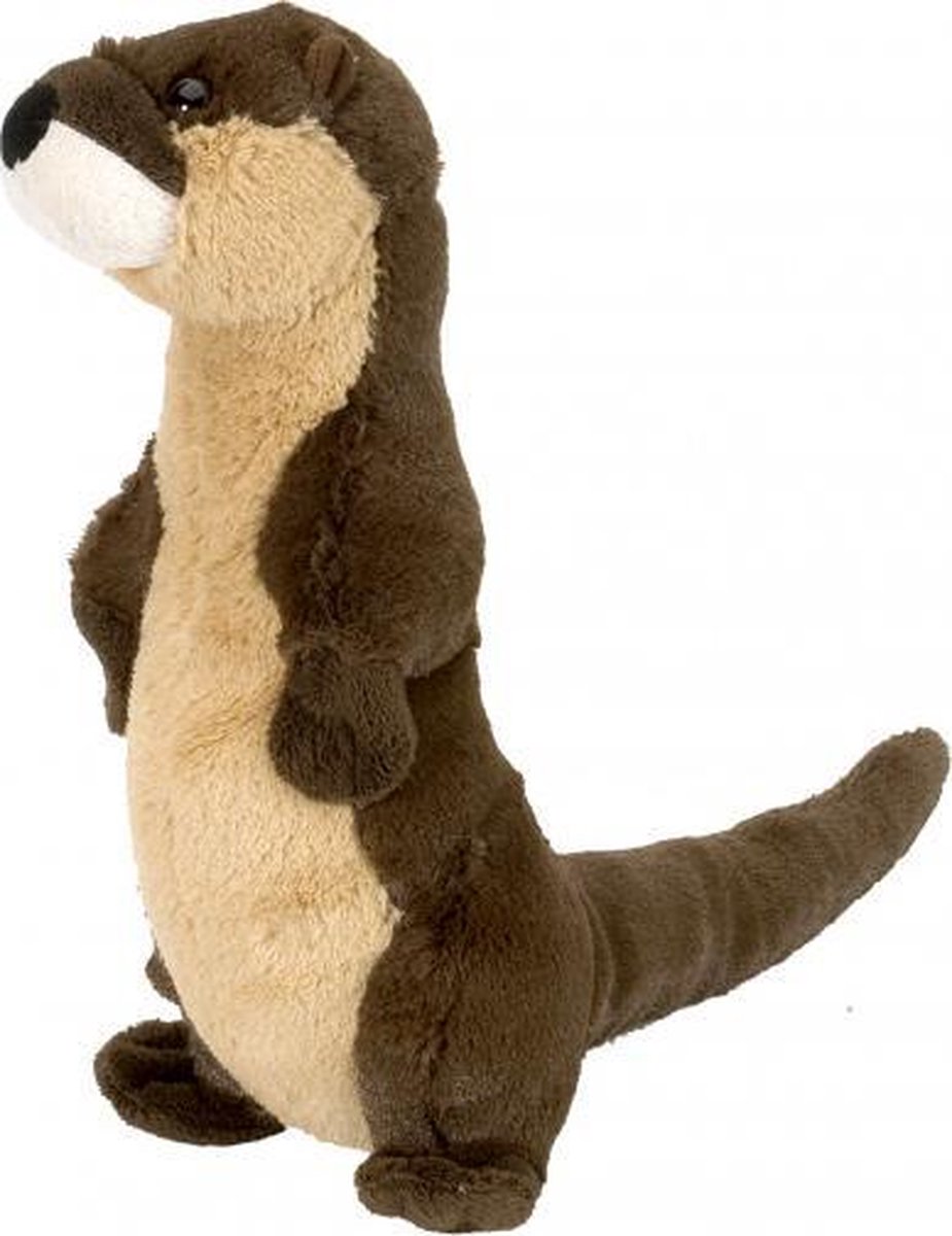 knuffel otter pluche 20 cm junior bruin